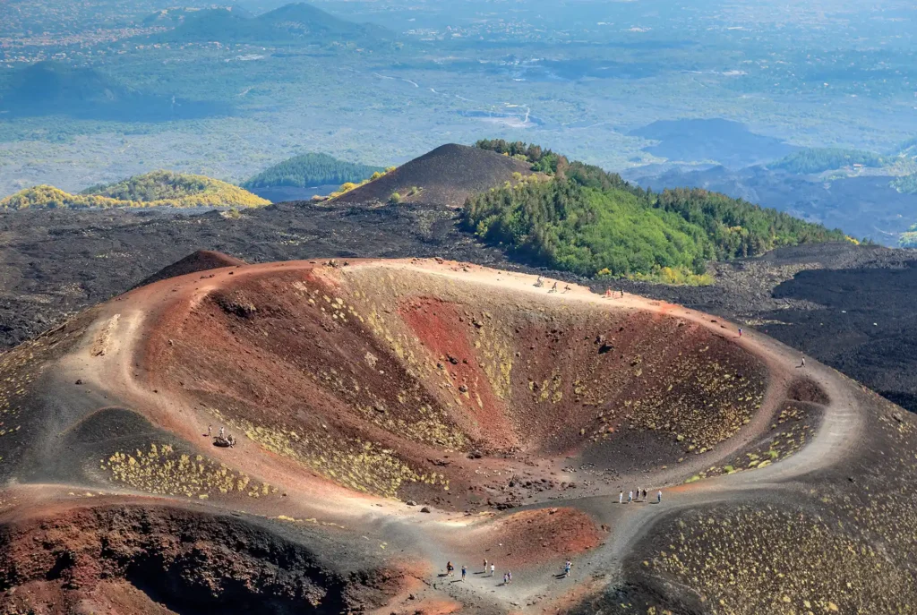 Vulkaan Etna bezoeken