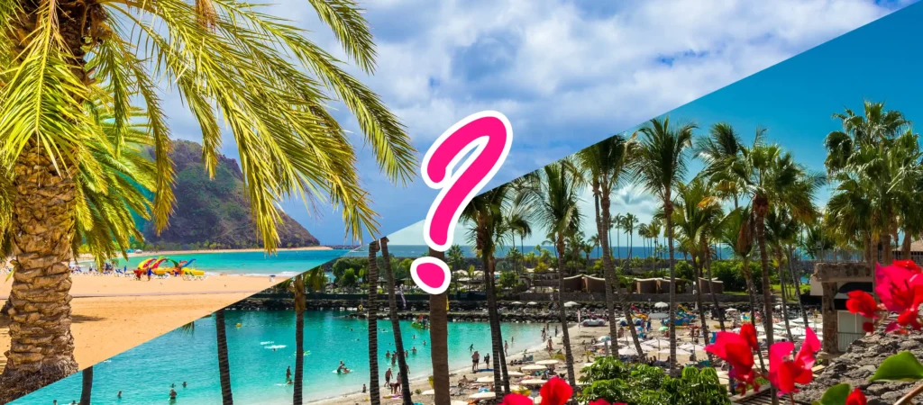 Tenerife of Gran Canaria