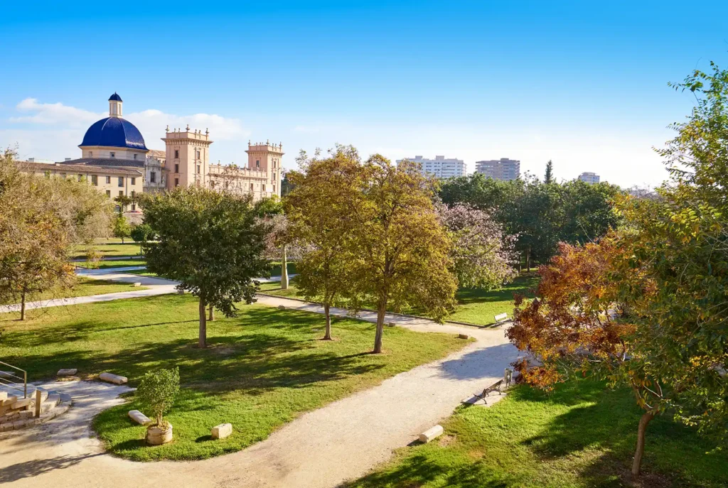 Valencia in oktober: Jardines de Turia